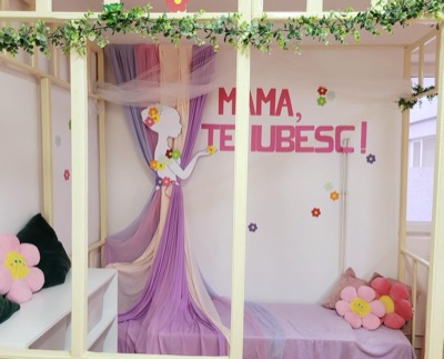Colț tematic Mama Te Iubesc - detaliu